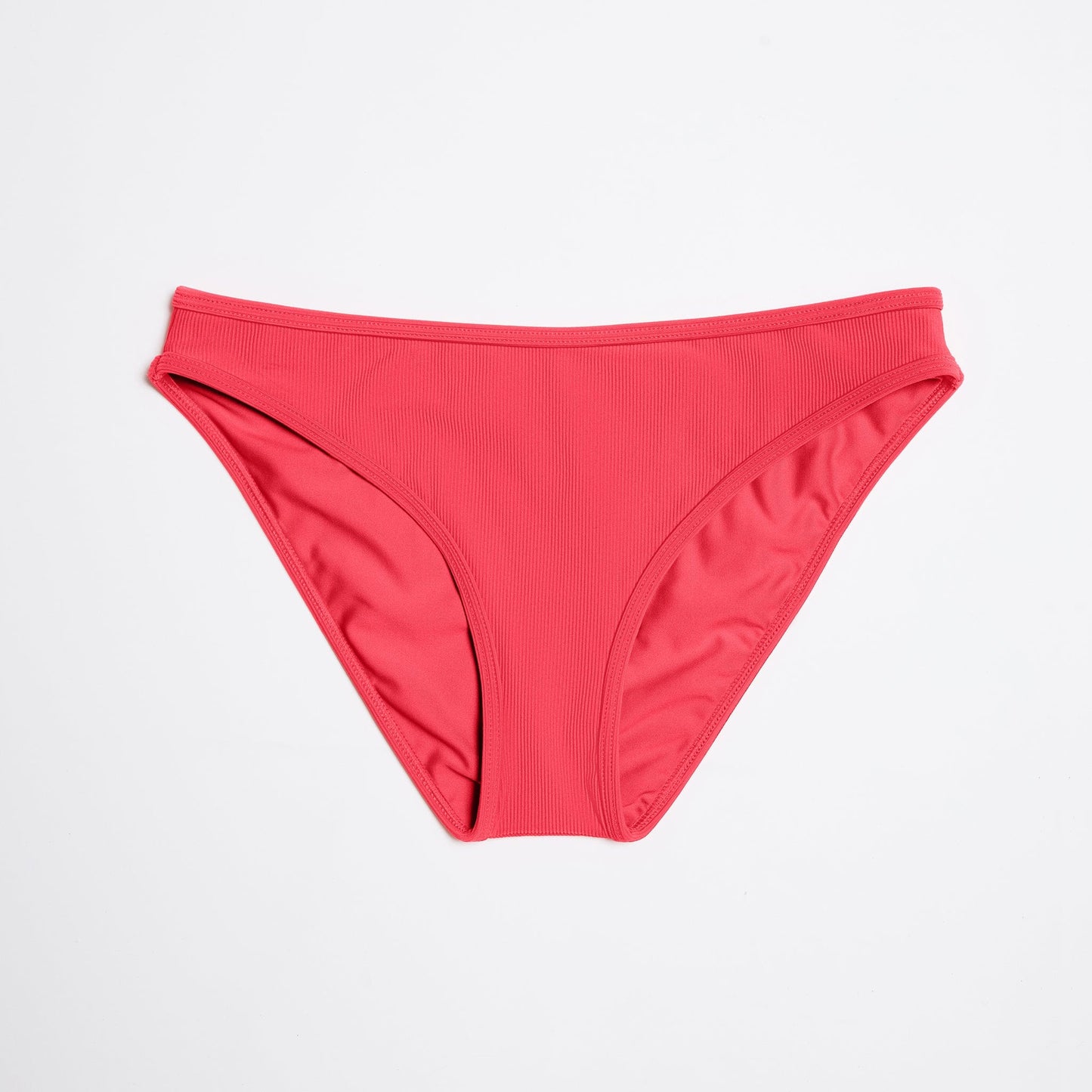 Bikini Bottom Ribbed Campari