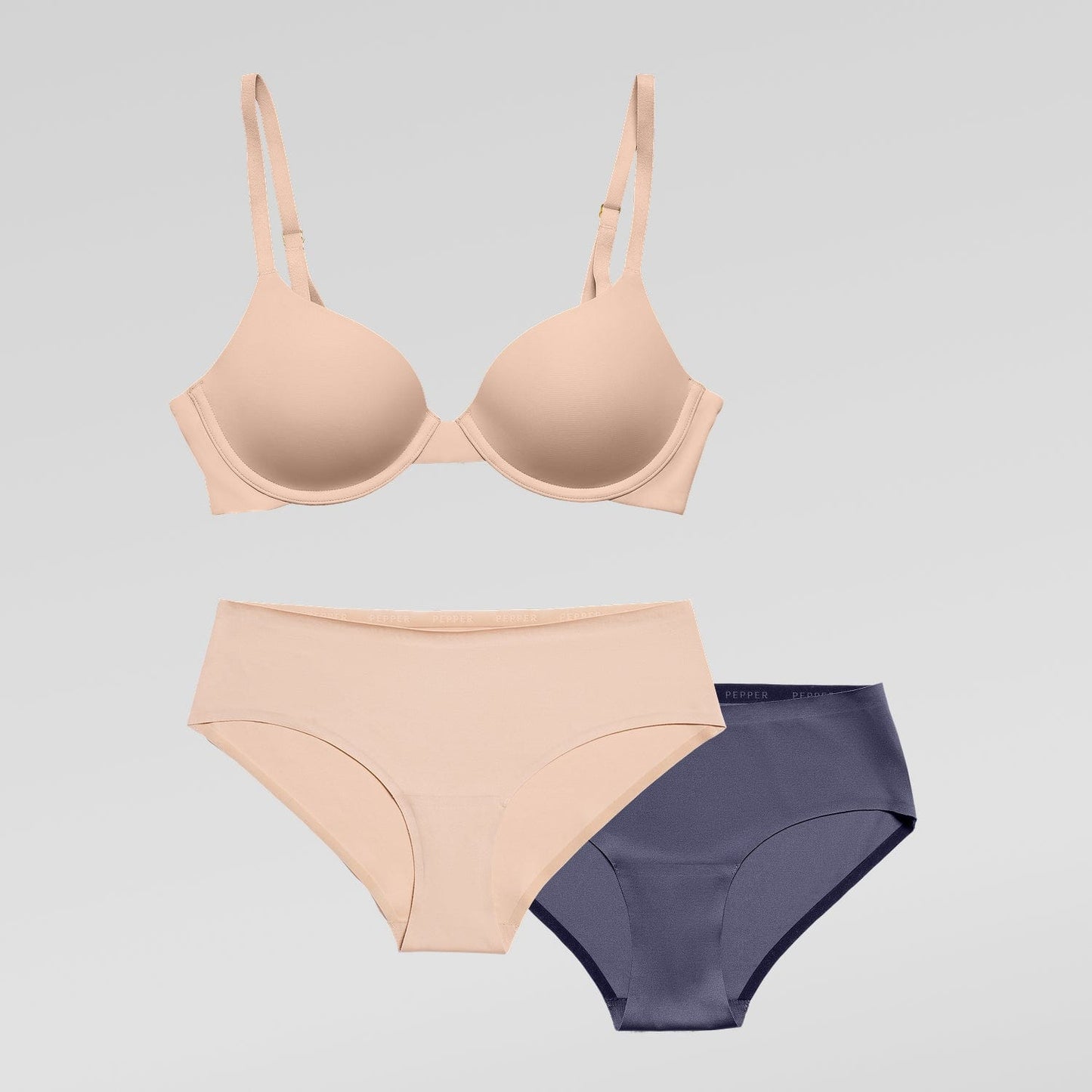 Simply Smooth T-Shirt Bra + Hiphuggers Pack