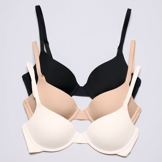 Simply Smooth T-Shirt Bra Trio (3 Pack)