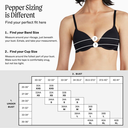 Supima® Cotton Lift Up Bra Heather Grey