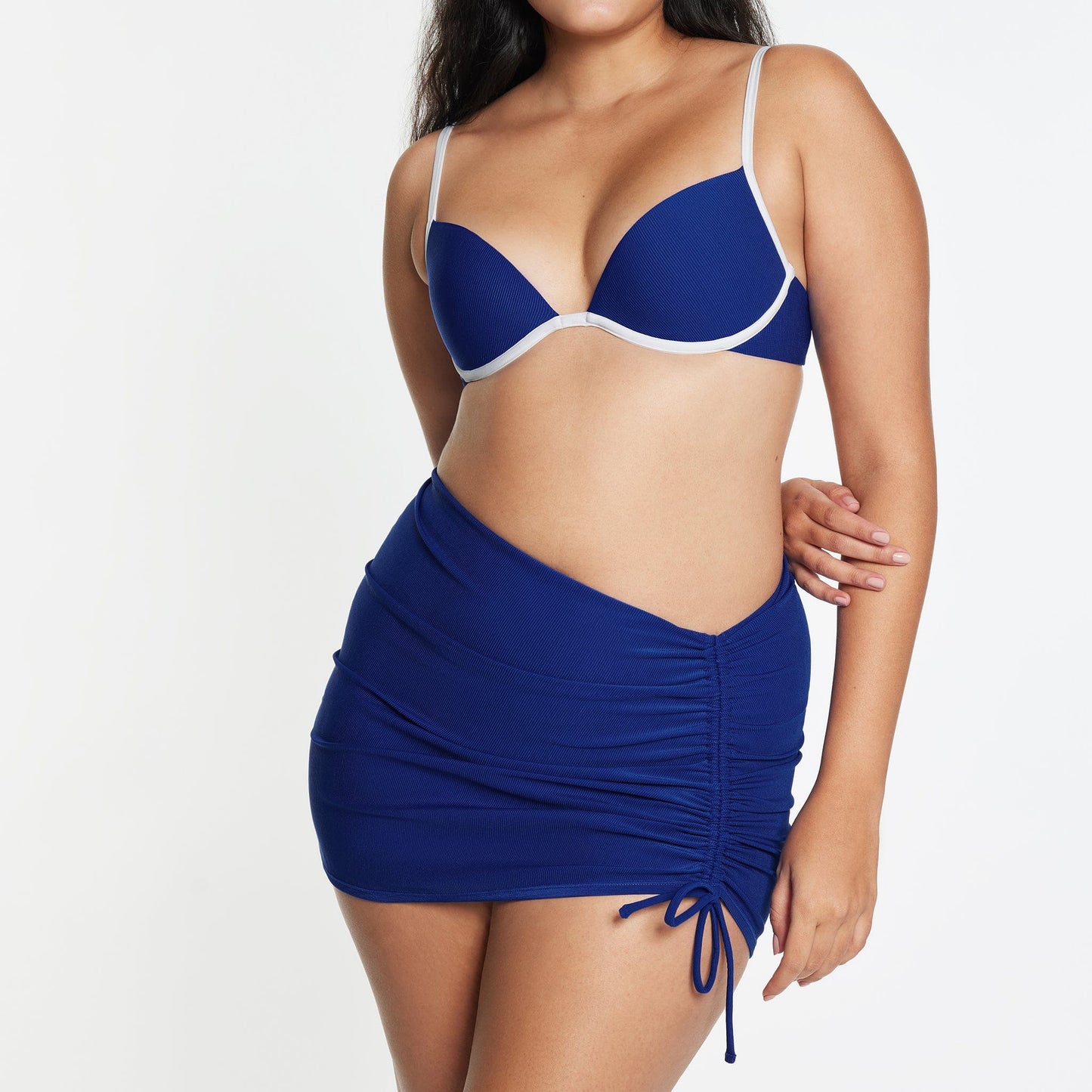 Scoop Underwire Bikini Top Ribbed Capri