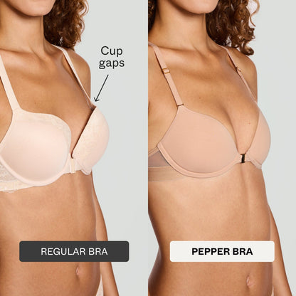 Demi Racerback T-Shirt Bra Navy