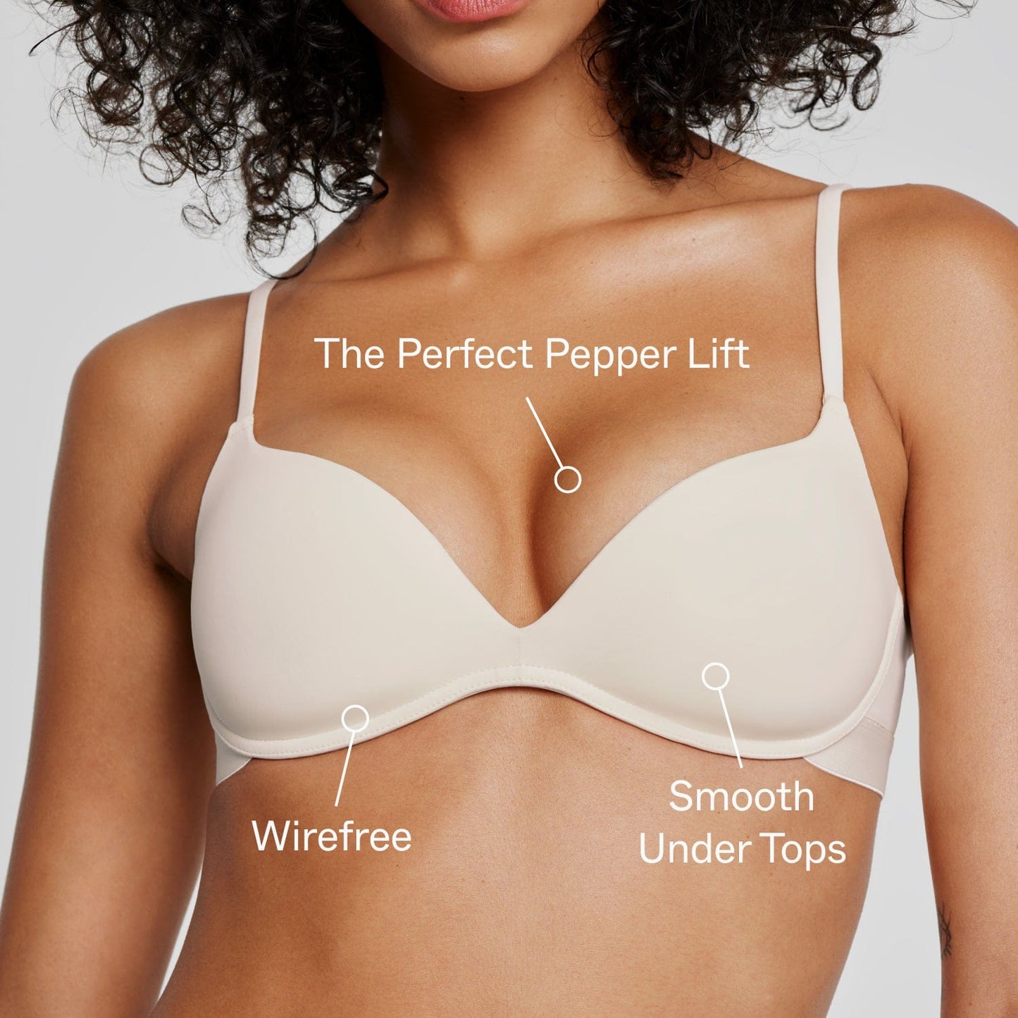 Zero-G Wirefree Lift Up Bra Buff