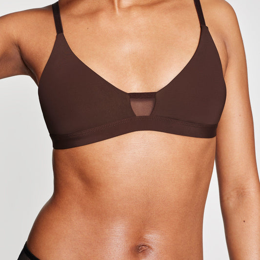 Limitless Wirefree Scoop Bra Espresso
